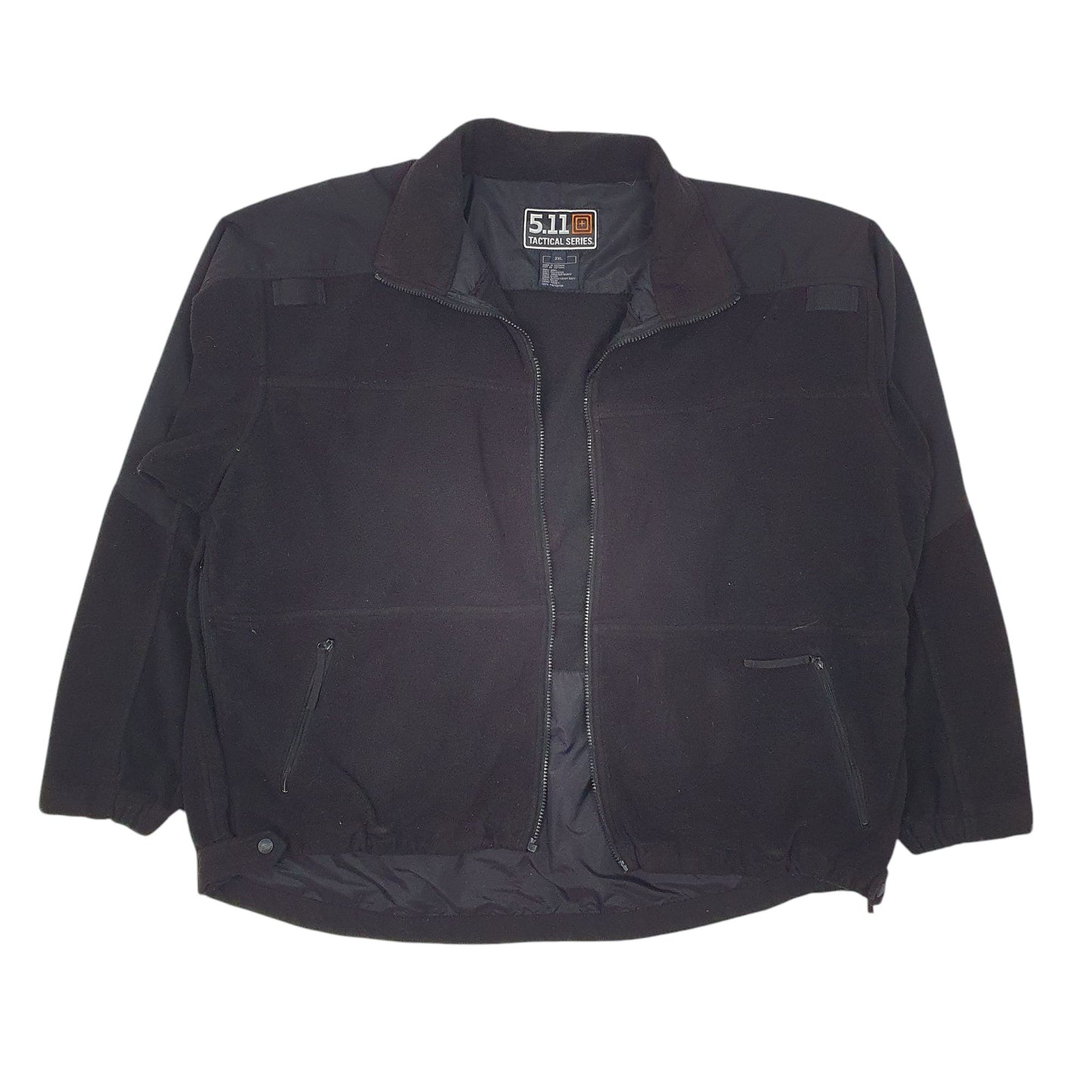 Mens Black 511 tatical  Full Zip Jumper