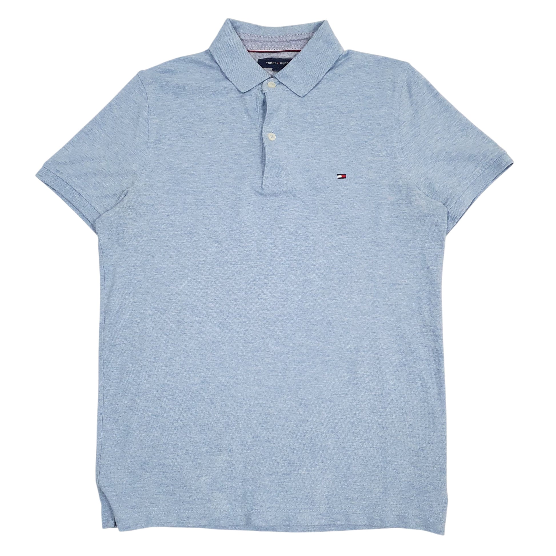 Mens Blue Tommy Hilfiger  Short Sleeve Polo Shirt