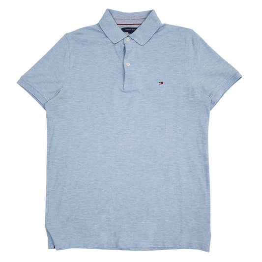 Mens Blue Tommy Hilfiger  Short Sleeve Polo Shirt