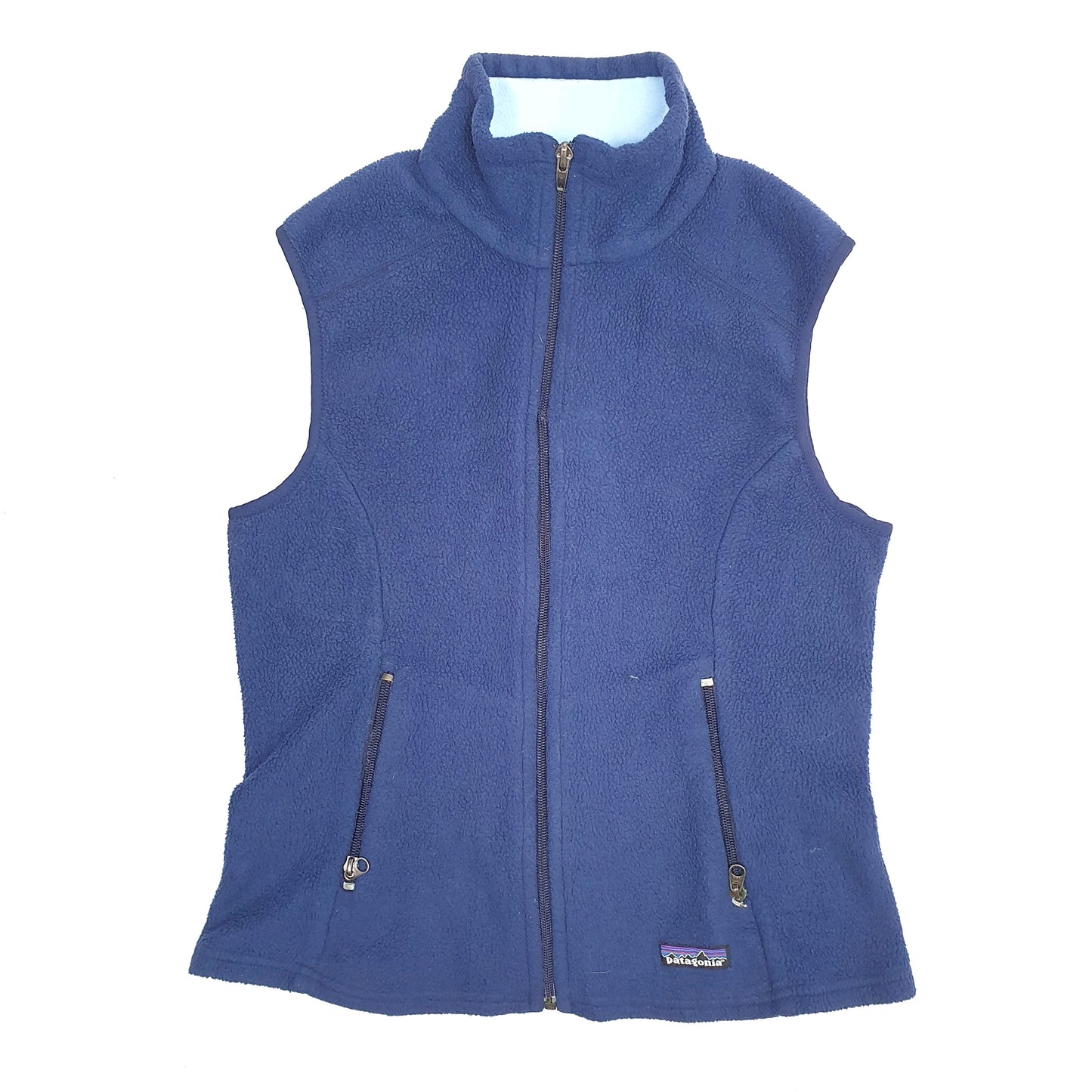 Womens Navy Patagonia Synchilla Gilet Jumper