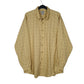 Mens Yellow L.L.Bean  Long Sleeve Shirt