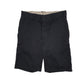 Mens Black Dickies Vintage 90s Made In USA Workwear Chino Shorts