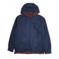 Mens Navy Quiksilver Reversible Crewneck Coat