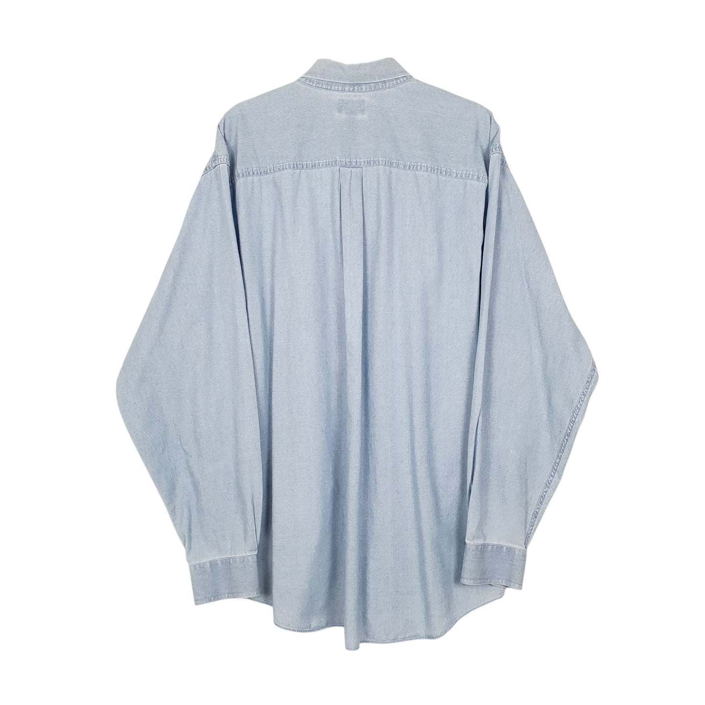 Mens Blue L.L.Bean   Shirt