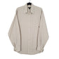 Mens Beige Marlboro Classics Vintage 90s Long Sleeve Shirt