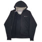 Mens Black Champion  Full Zip Jumper