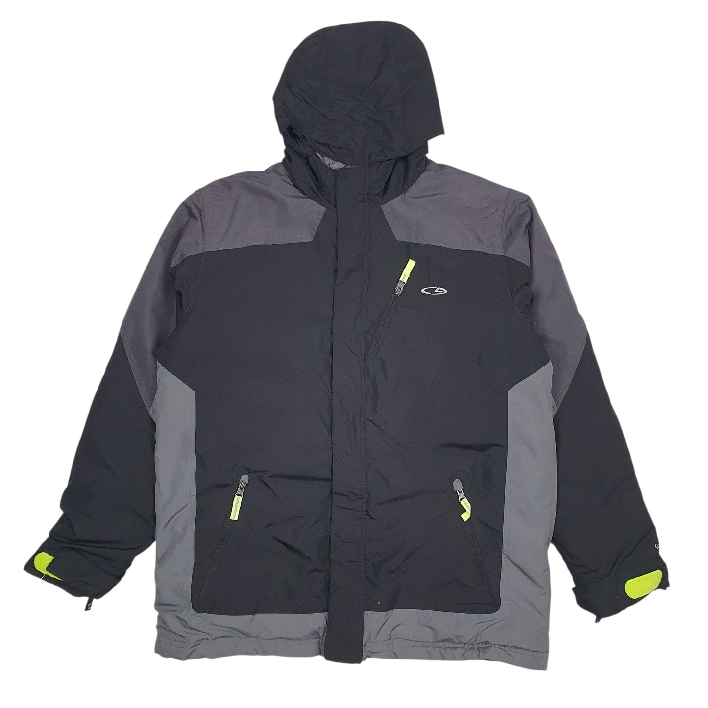 Mens Black Champion   Coat