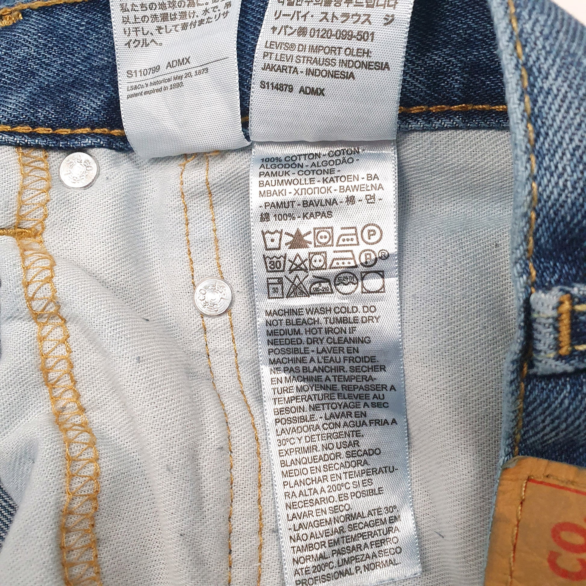 Mens Blue Levis   Jeans