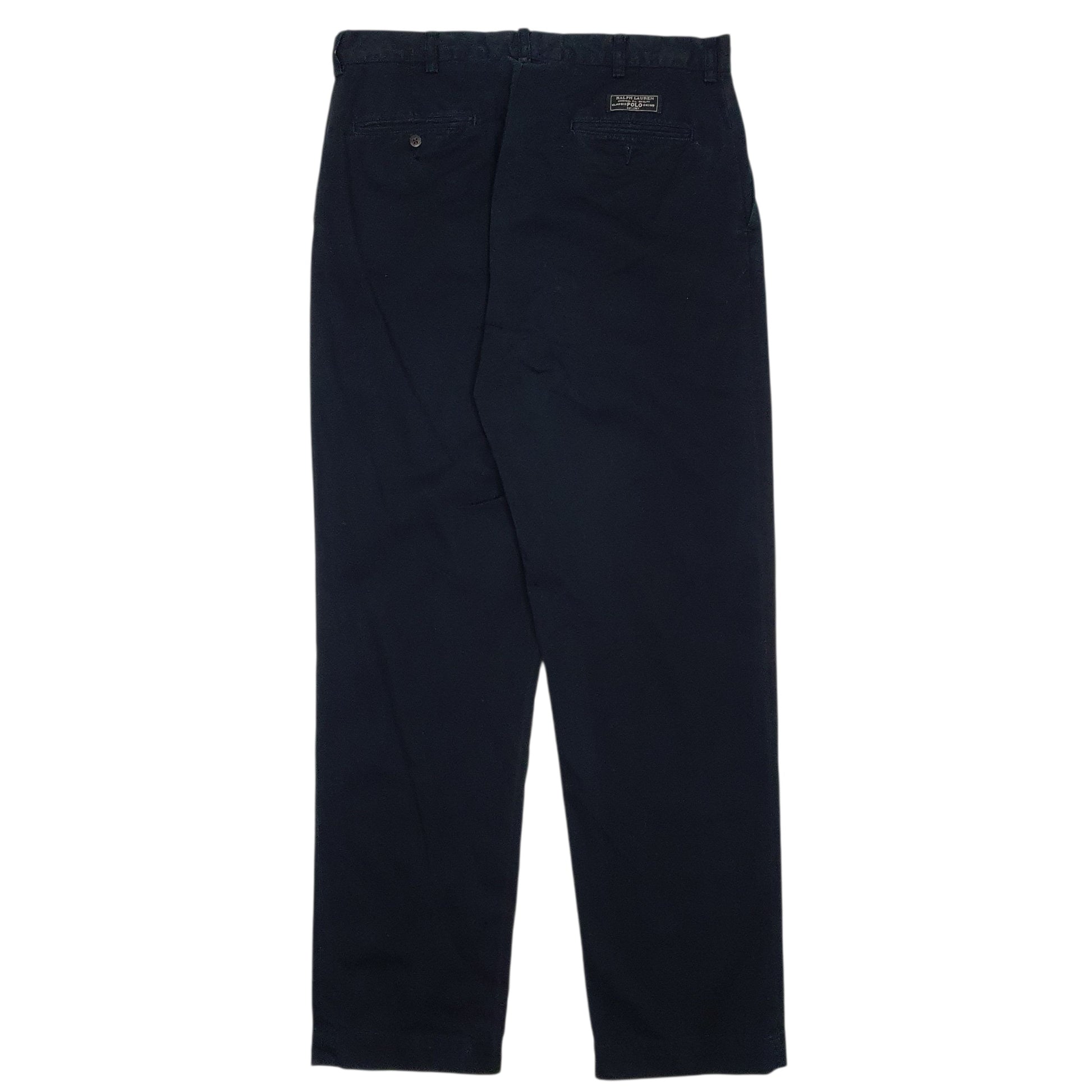 Mens Black Polo Ralph Lauren Prospect Pant  Trousers