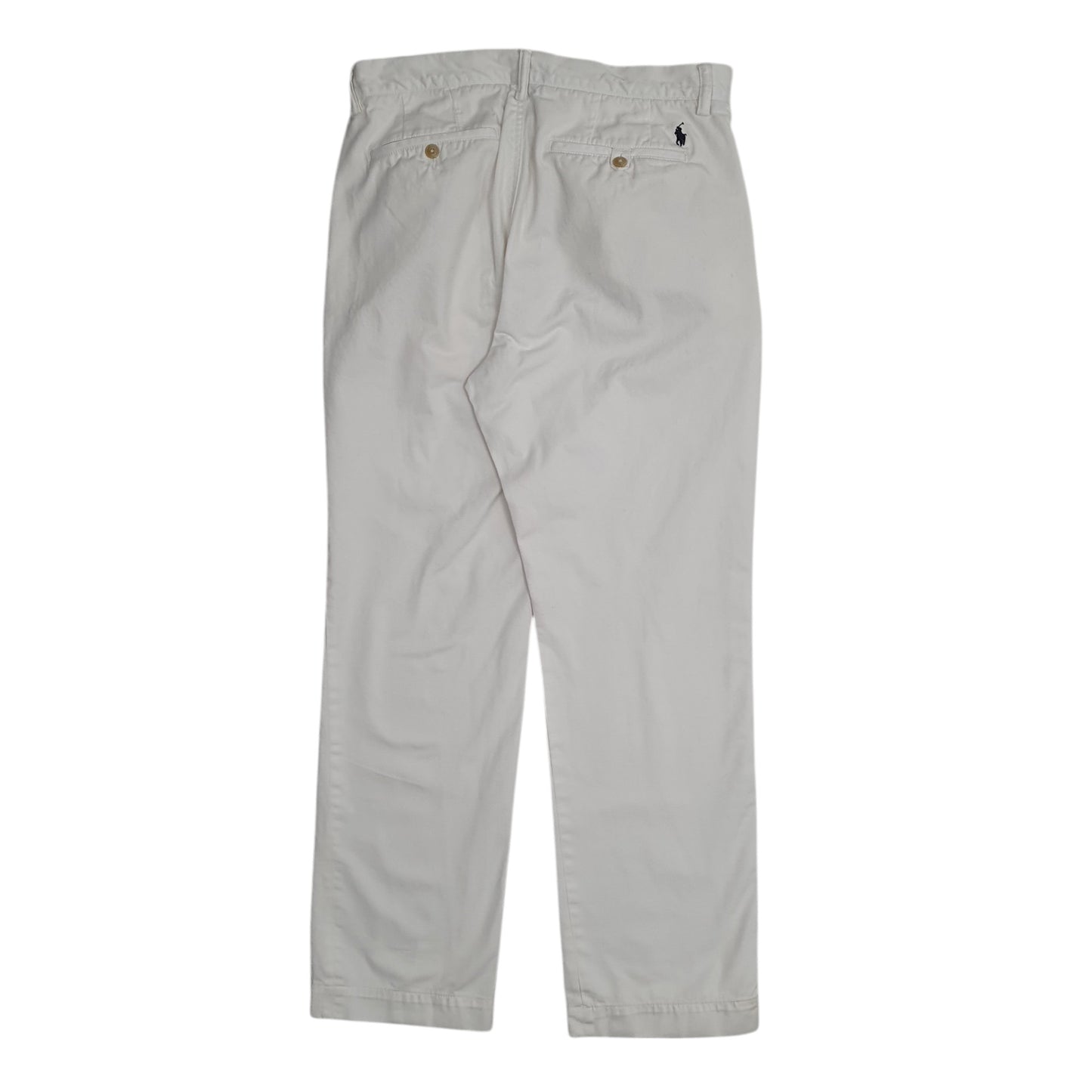 Mens White Polo Ralph Lauren  Crewneck Trousers