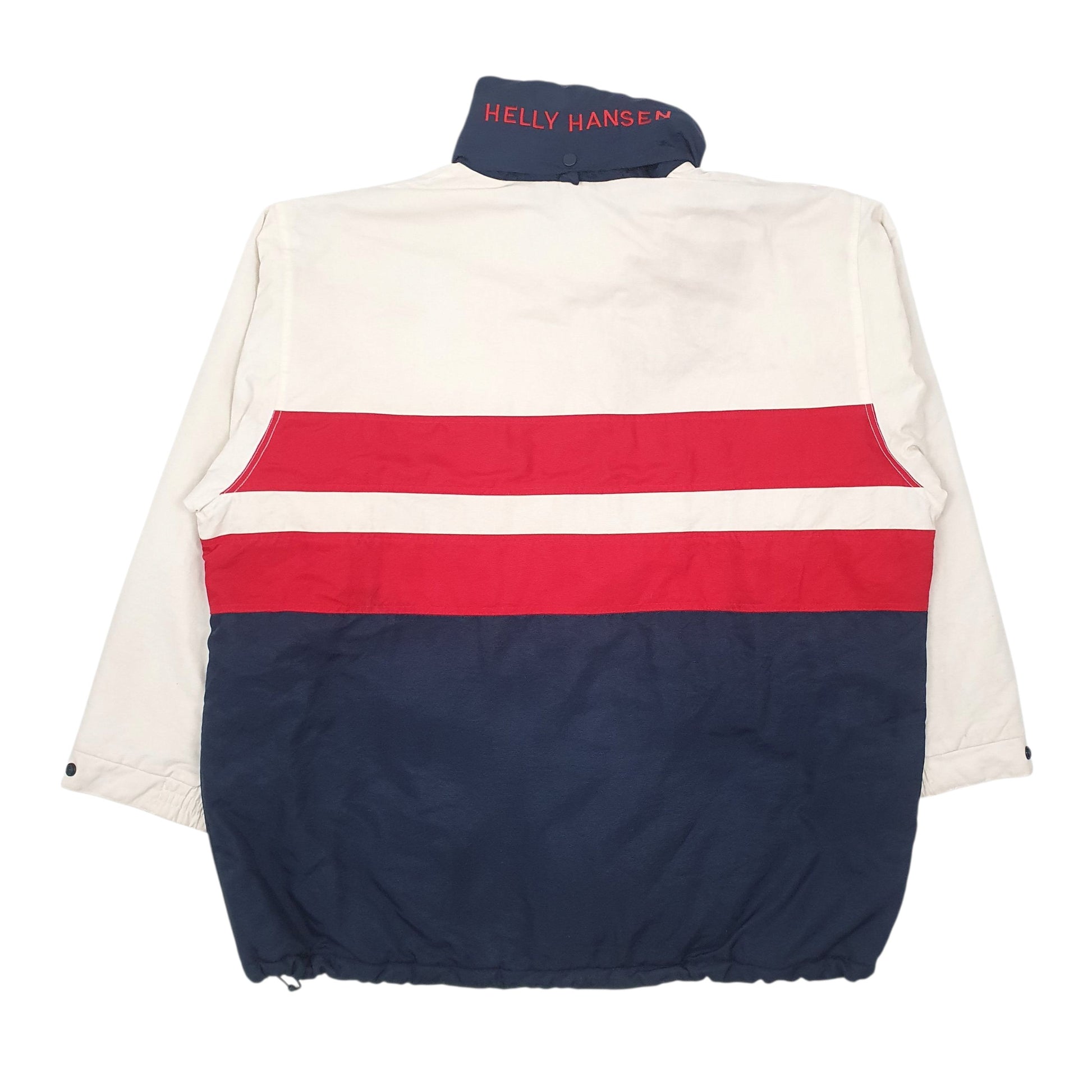 Mens Navy Hello Hansen  Full Zip Coat