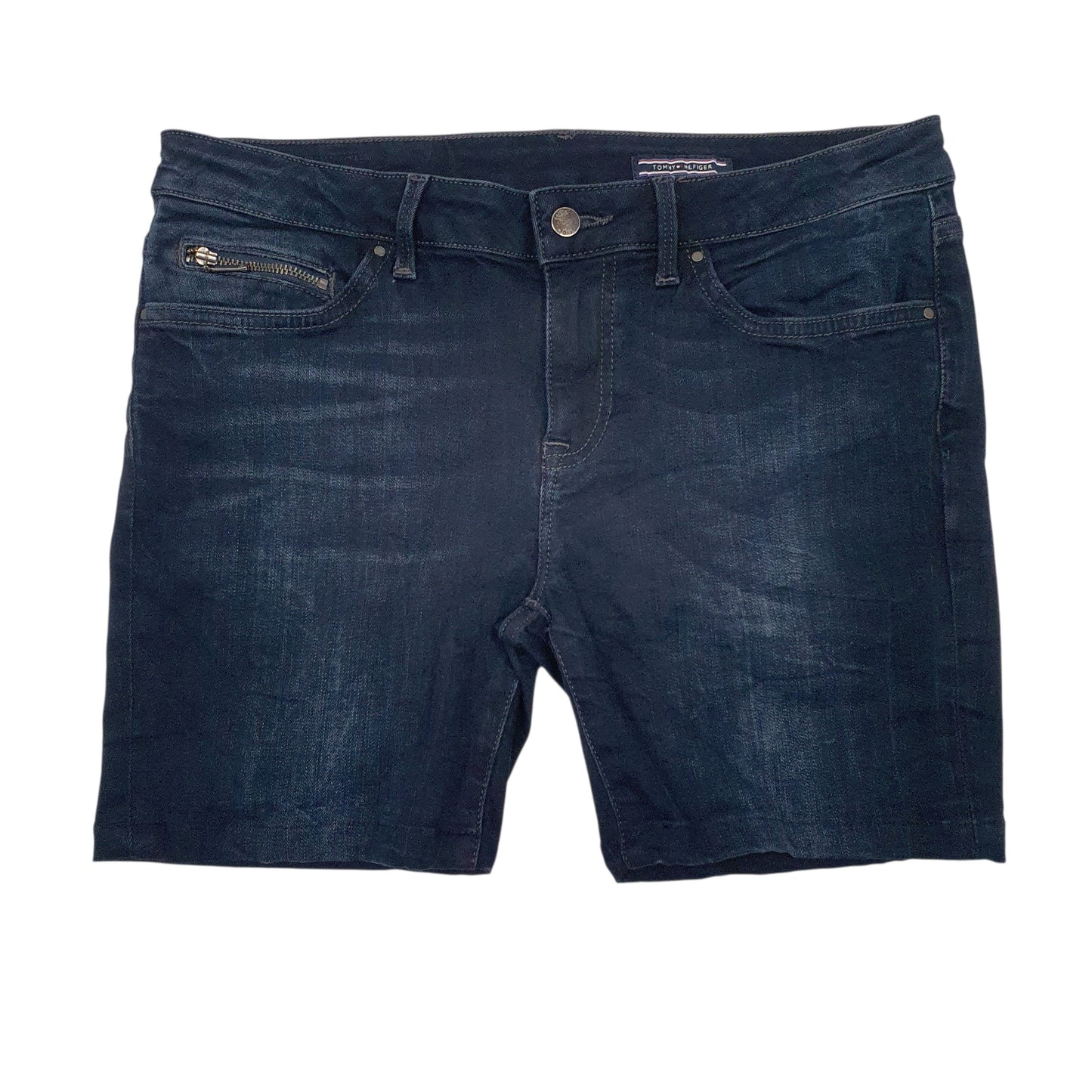 Womens Navy Tommy Hilfiger  Denim Shorts
