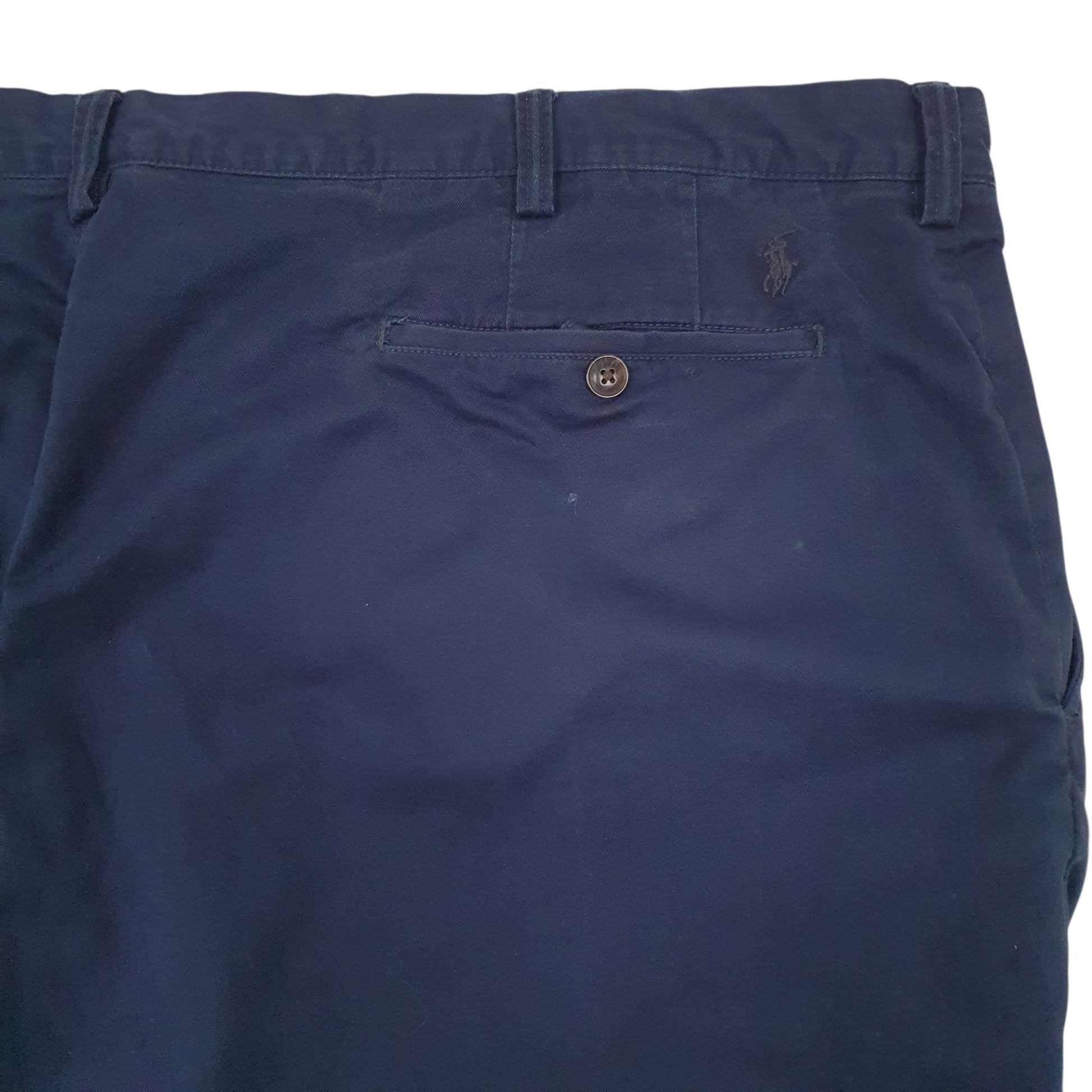 Mens Navy Polo Ralph Lauren Stretch Classic Fit  Trousers