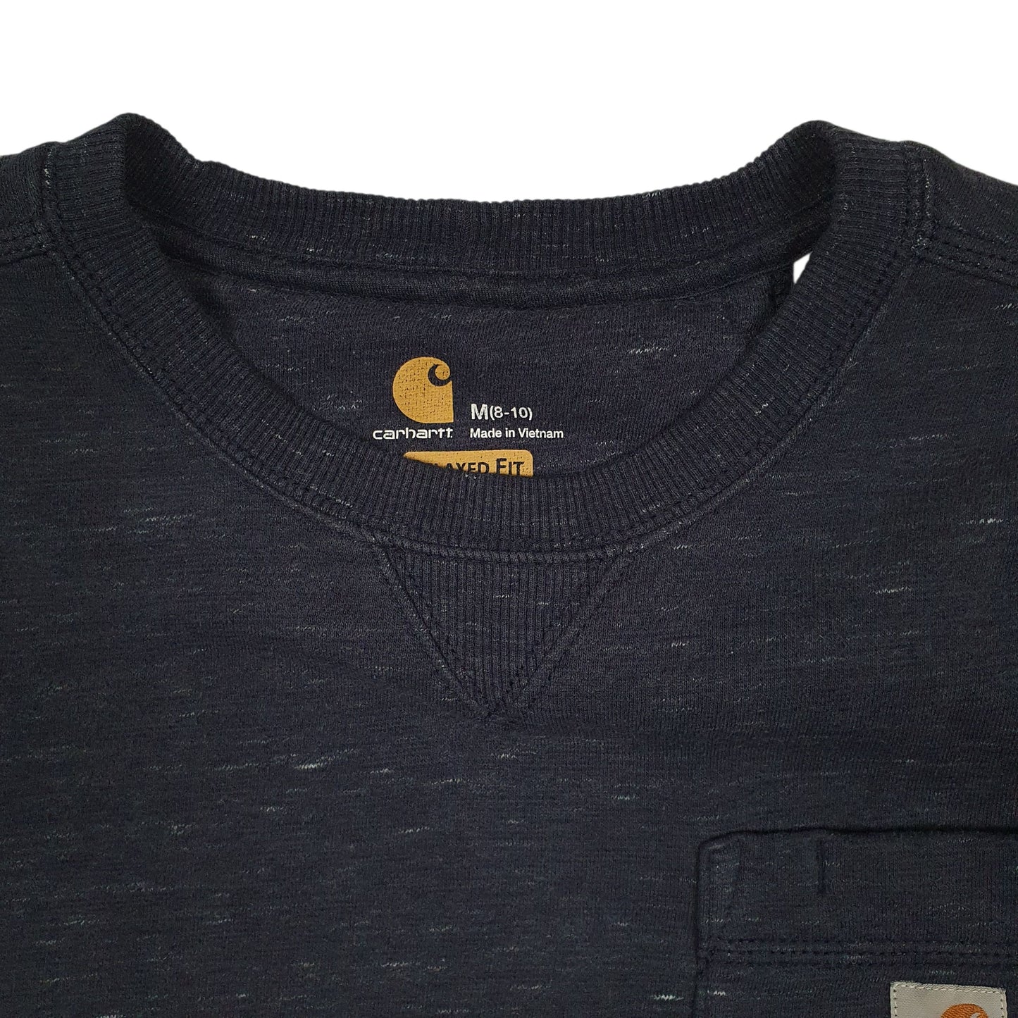 Mens Navy Carhartt  Crewneck Jumper