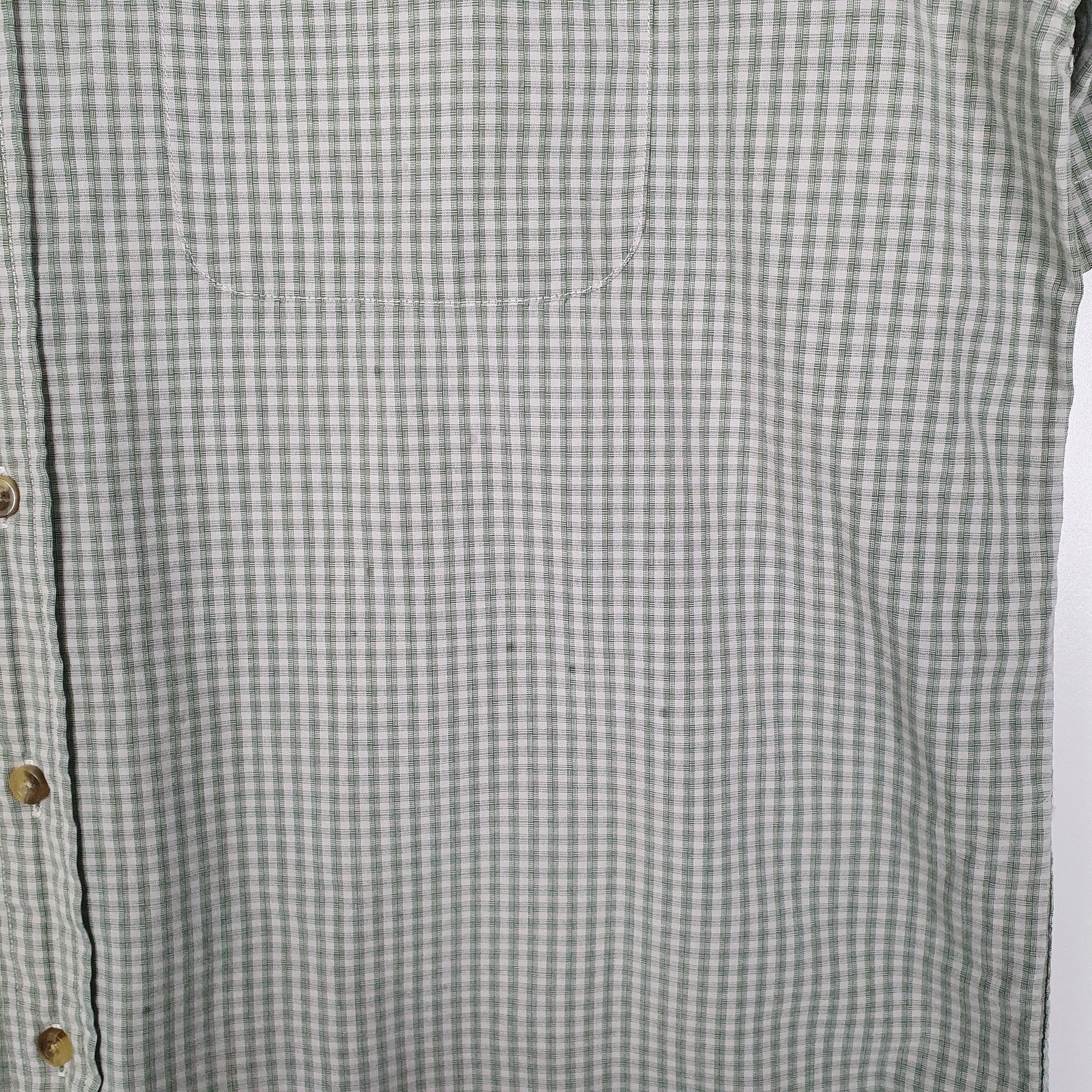 Mens Green L.L.Bean   Shirt