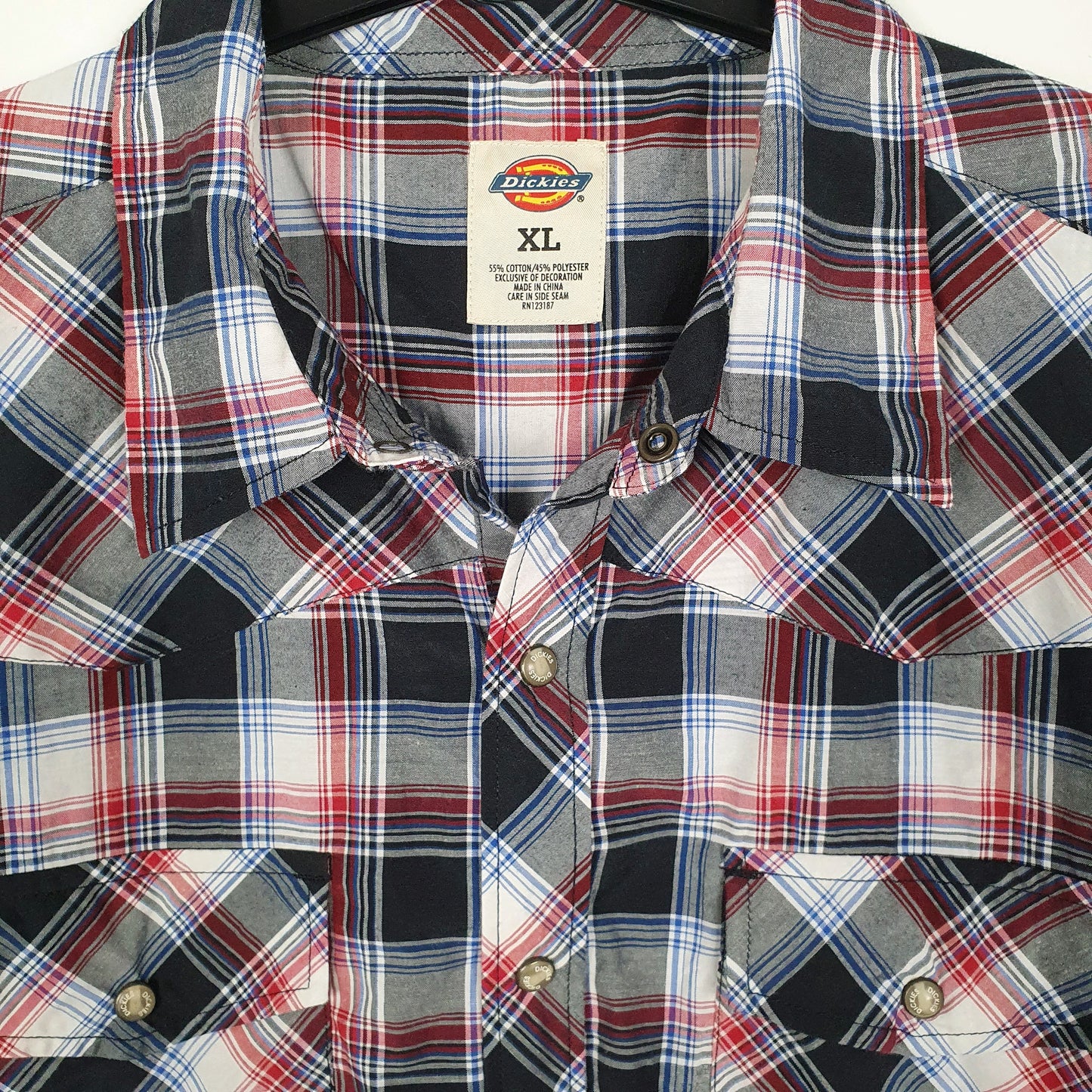 Mens Navy Dickies   Shirt