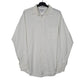 Mens White Burberry Vintage 90s Long Sleeve Shirt