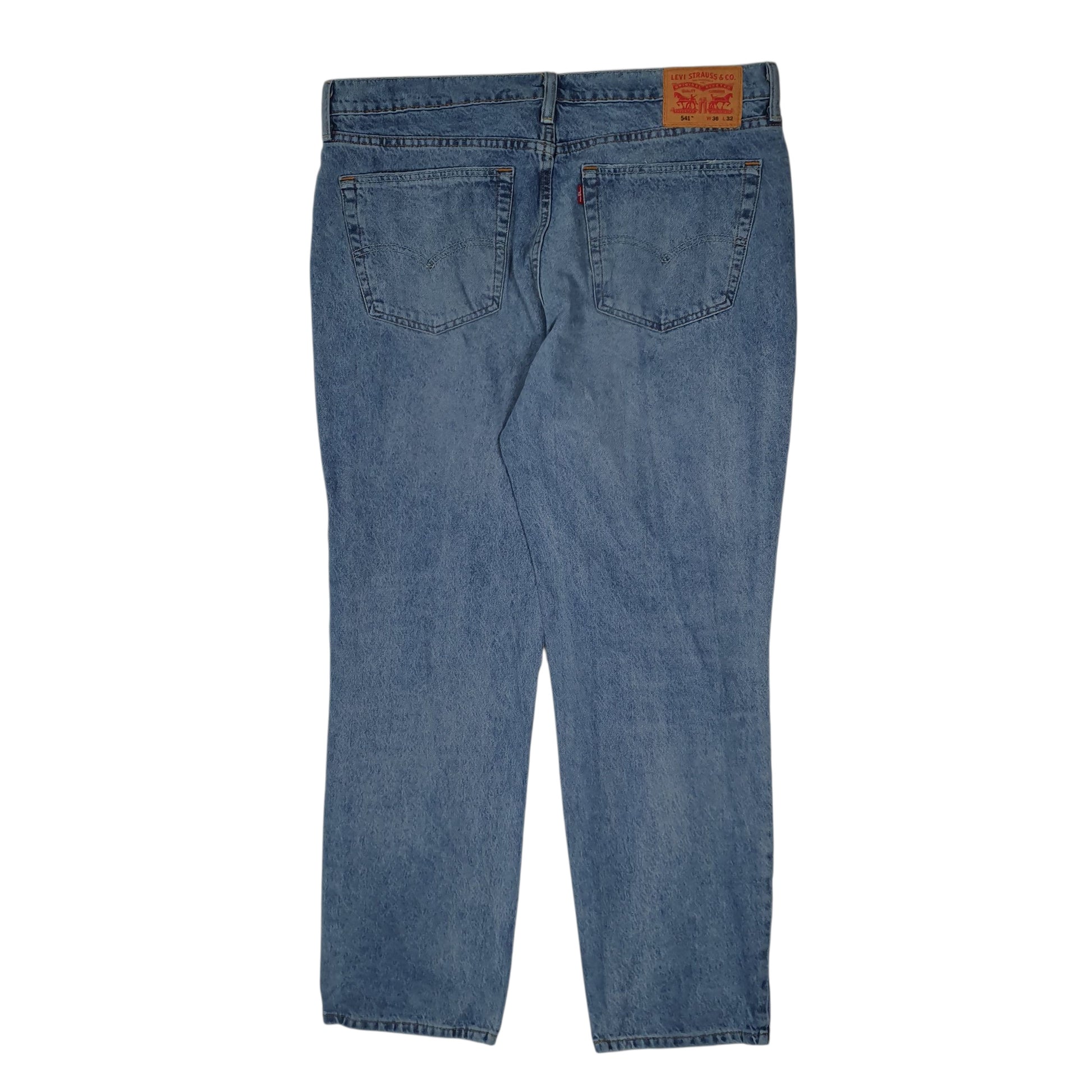 Mens Blue Levis Ripped  Jeans