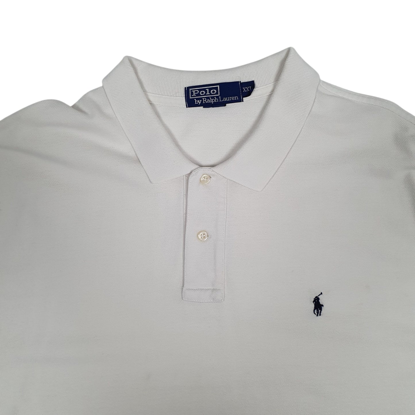 Mens White Polo Ralph Lauren   Polo Shirt
