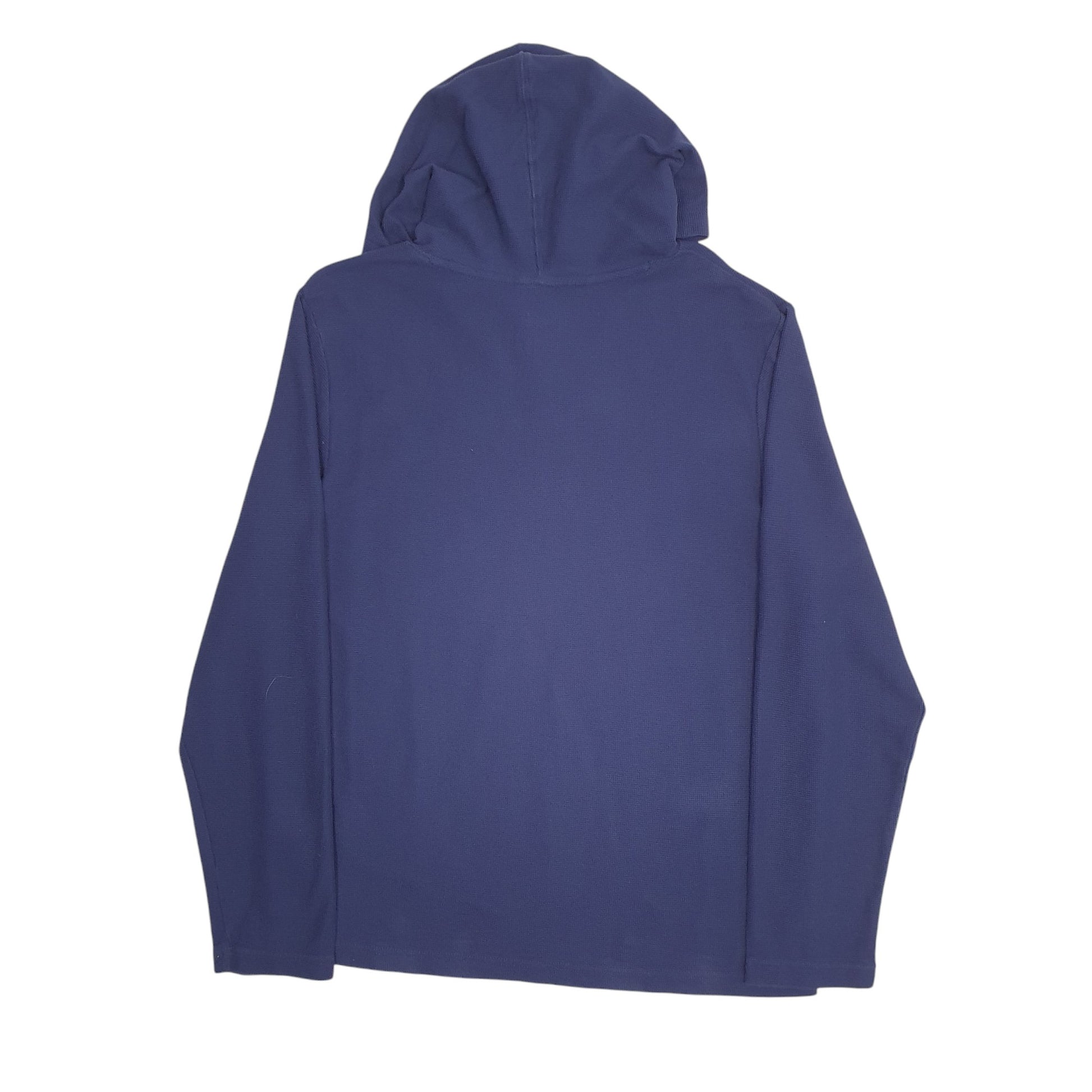 Mens Navy Puma Lightweight Mesh Hoodie Jumper