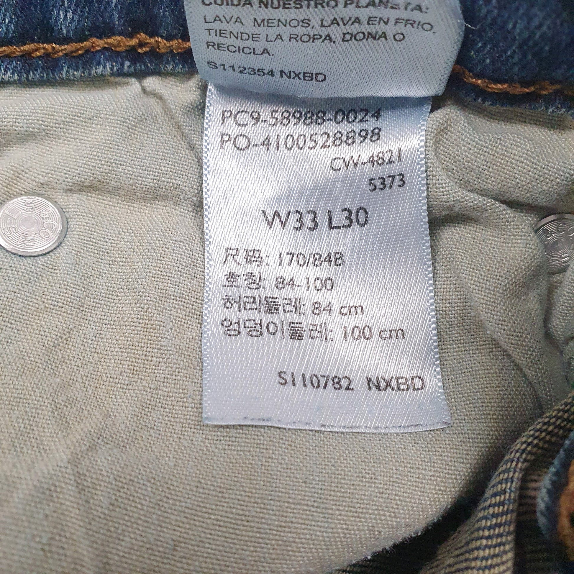 Mens Blue Levis   Jeans