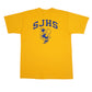 Mens Yellow Jerzees   T Shirt
