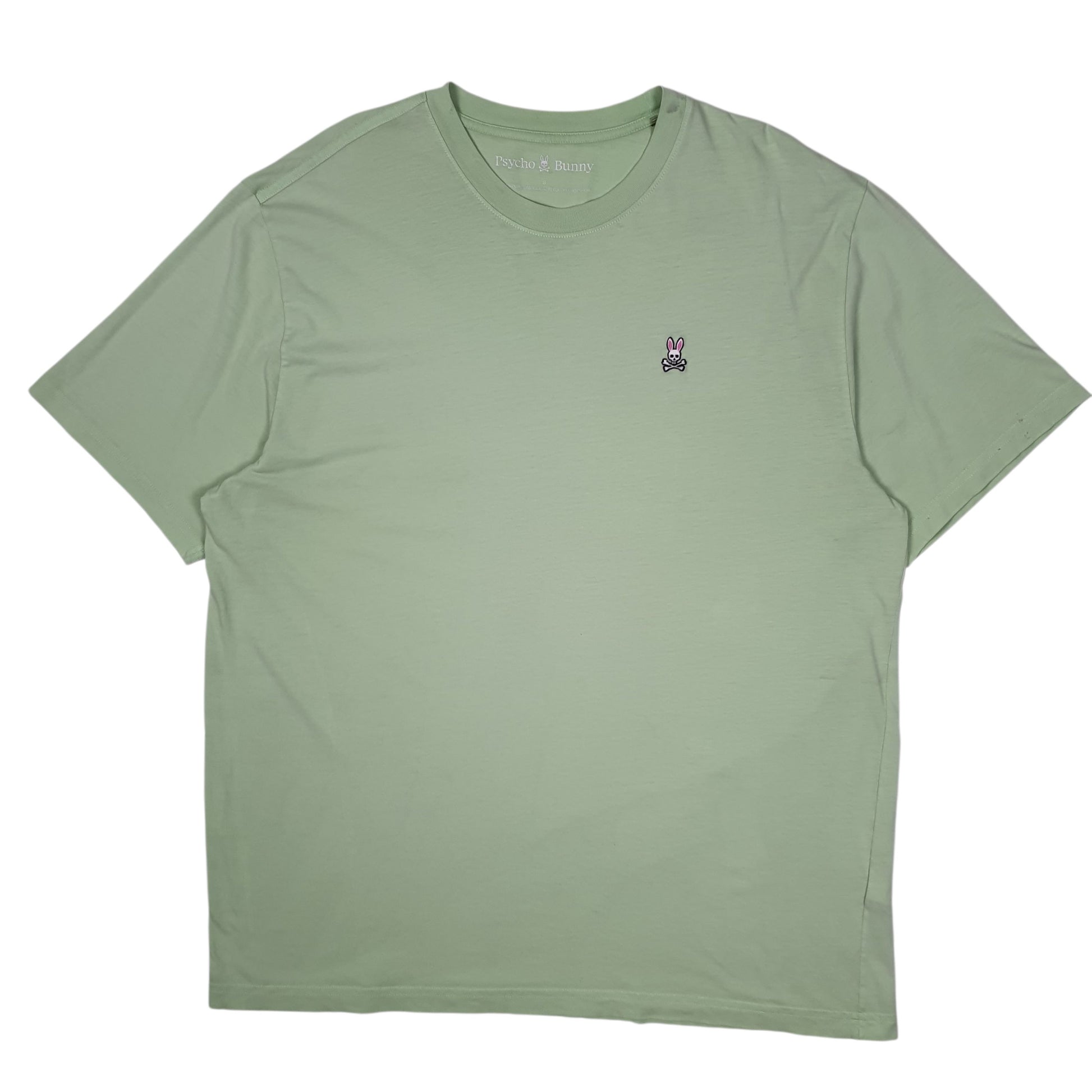 Mens Green Psycho Bunny  Short Sleeve T Shirt