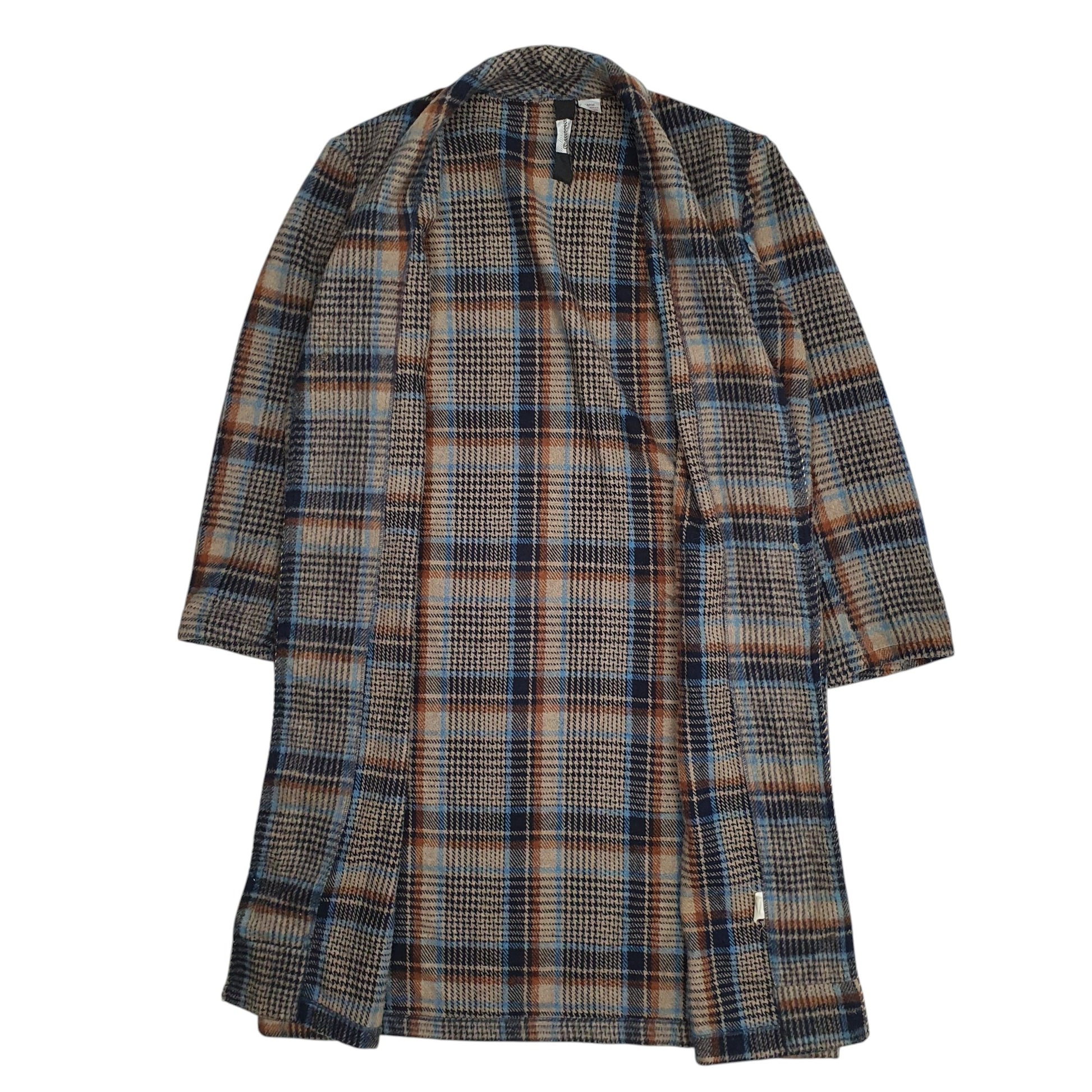 Mens Beige Debenhams Vintage 90s Smoking Jacket  Coat