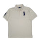 Mens Cream Ralph Lauren Polo Sport Short Sleeve Polo Shirt