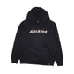 Mens Black Dickies Spellout Hoodie Jumper