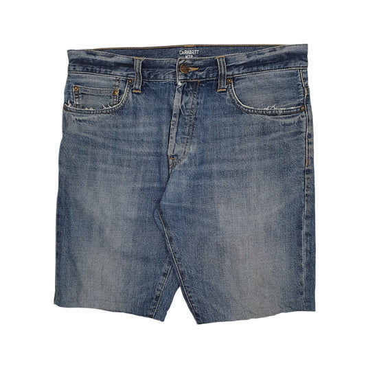 Mens Blue Carhartt  Denim Shorts
