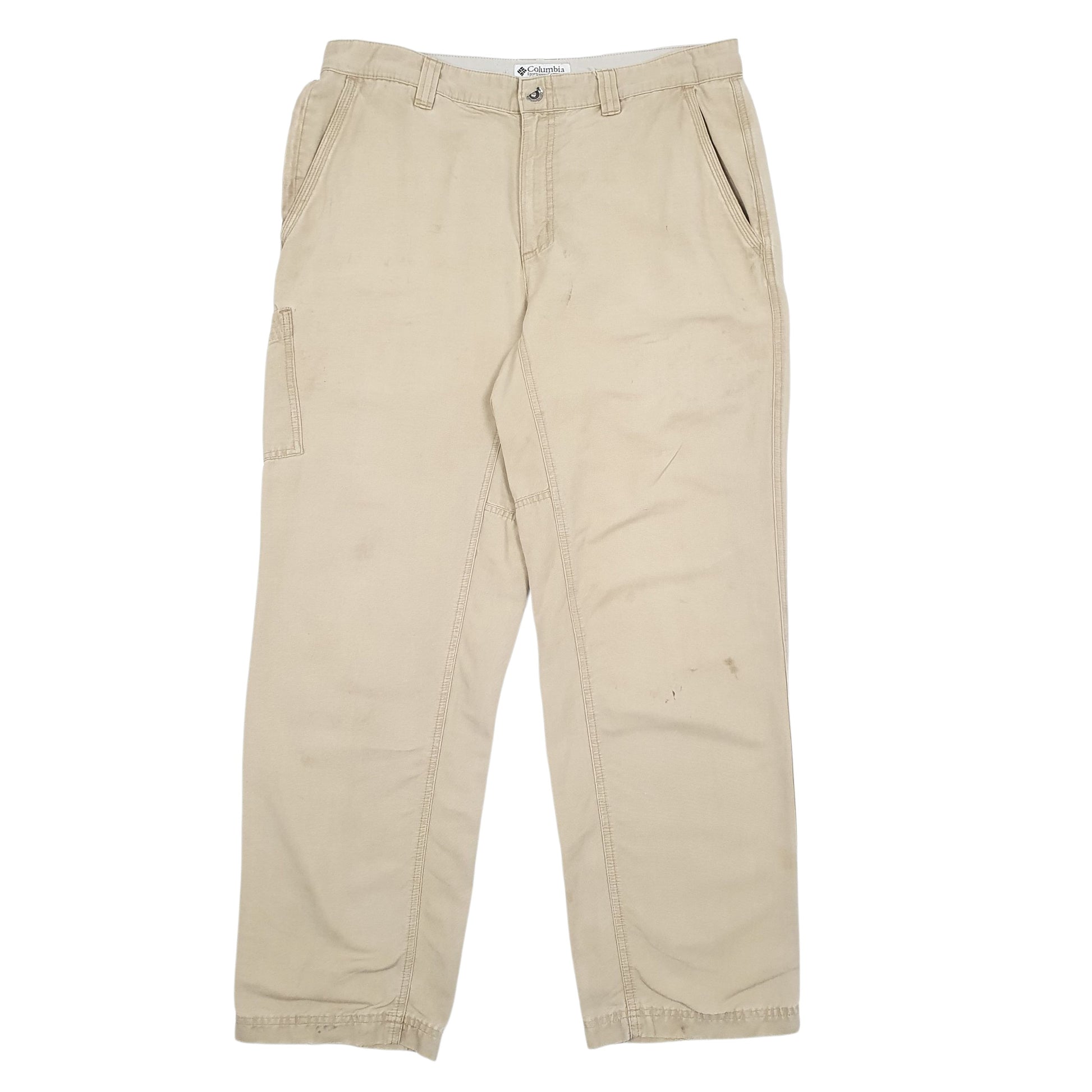 Mens Beige Columbia Sportswear Brand  Chino Trousers