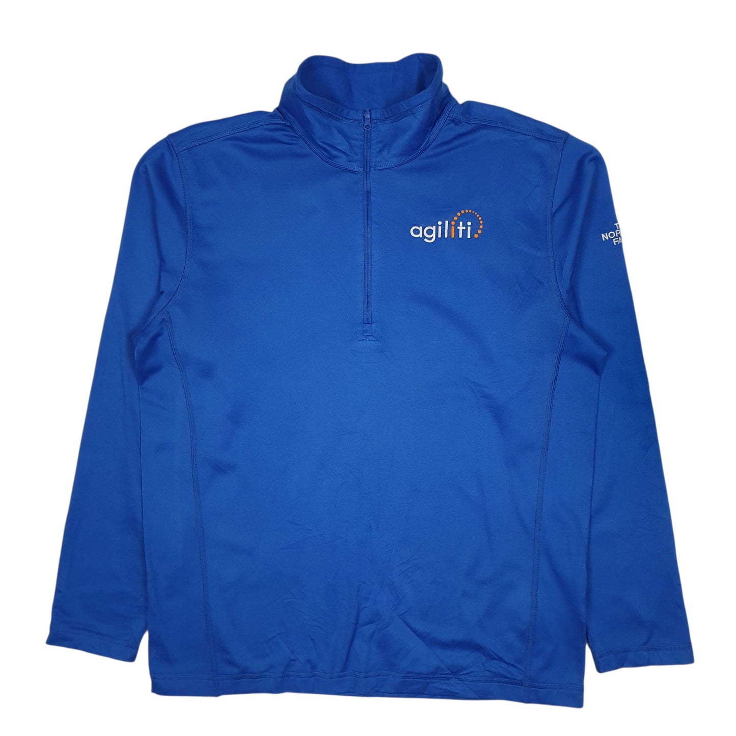 Mens Blue The North Face  Quarter Zip Jumper