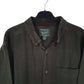 Mens Green Woolrich Thick Chamois  Shirt