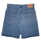 Mens Blue Levis 550 Relaxed Fit Hoodie Shorts