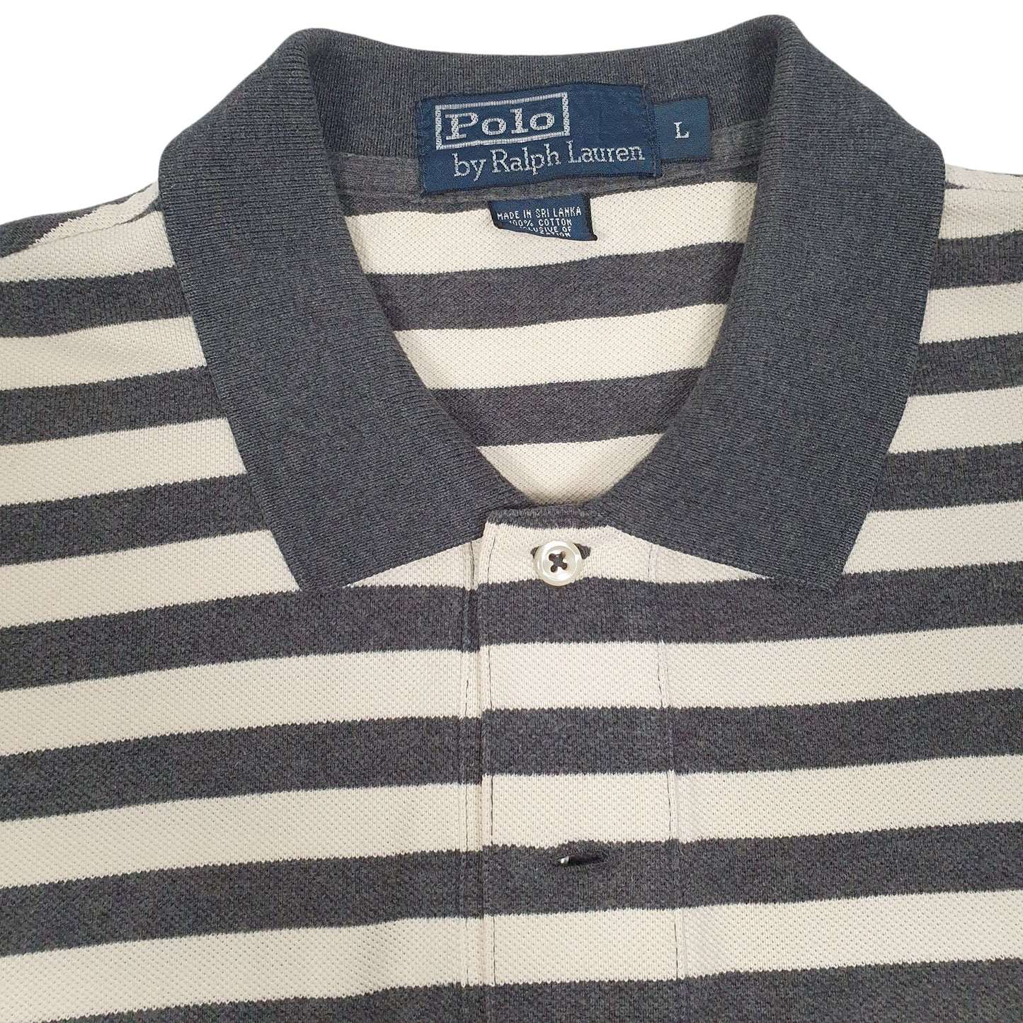 Mens Grey Polo Ralph Lauren   Polo Shirt