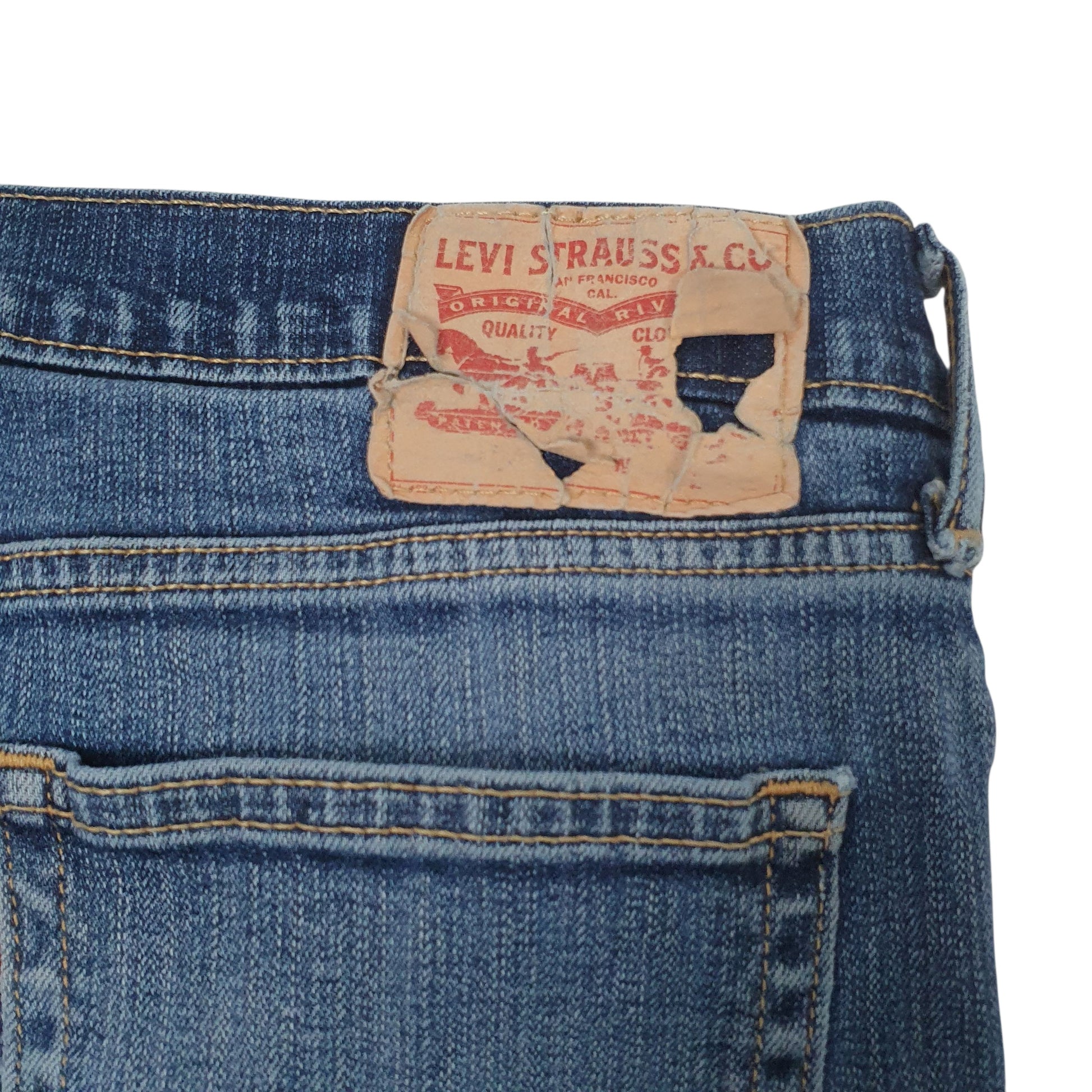 Mens Blue Levis   Jeans