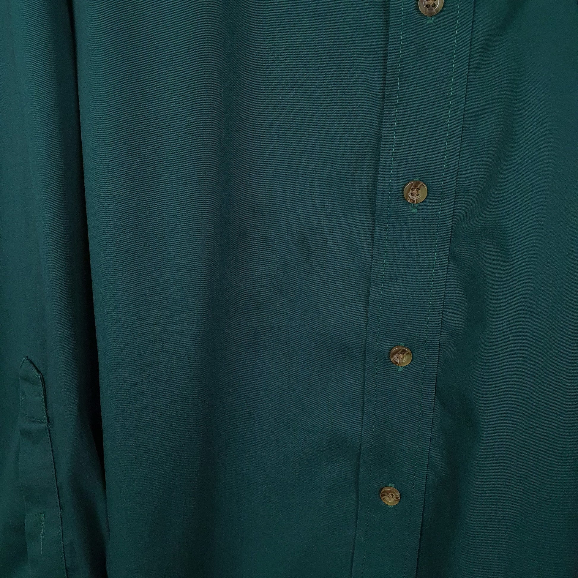 Mens Green L.L.Bean   Shirt
