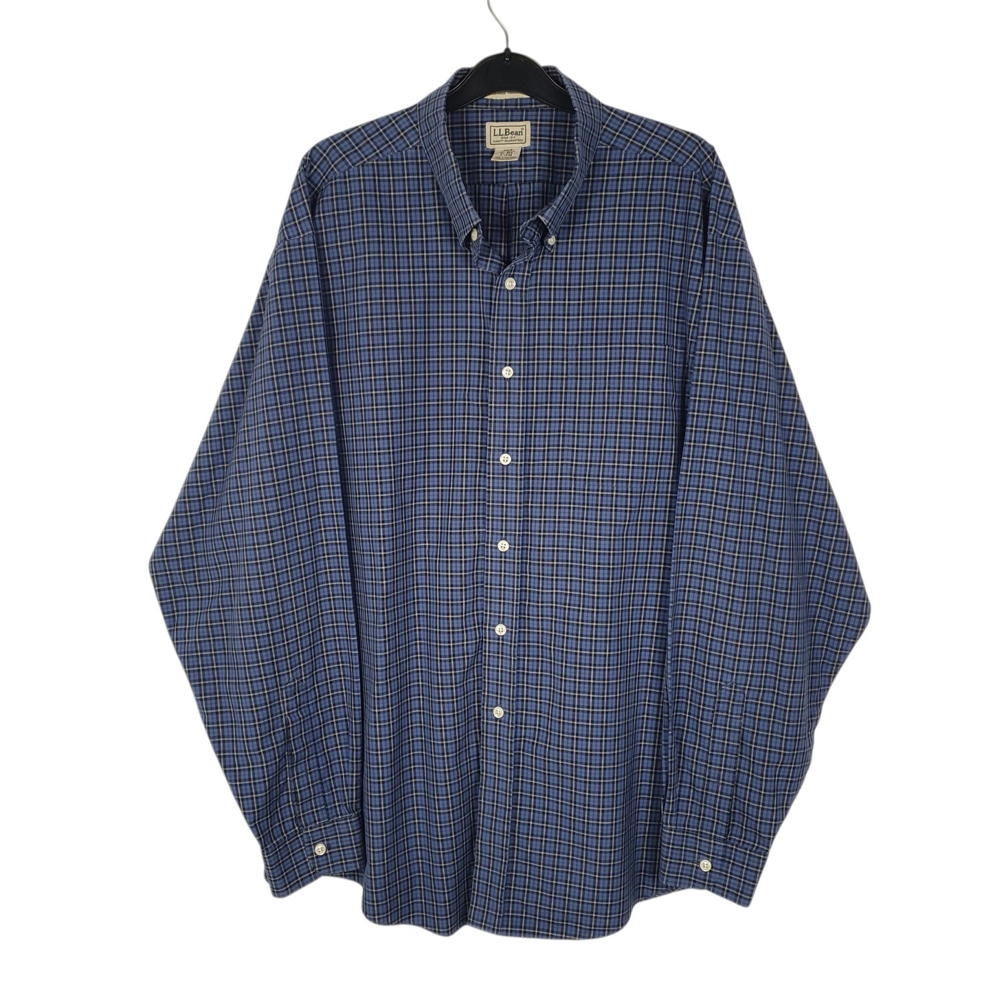 Mens Navy L.L.Bean  Long Sleeve Shirt
