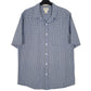 Mens Blue L.L.Bean  Short Sleeve Shirt