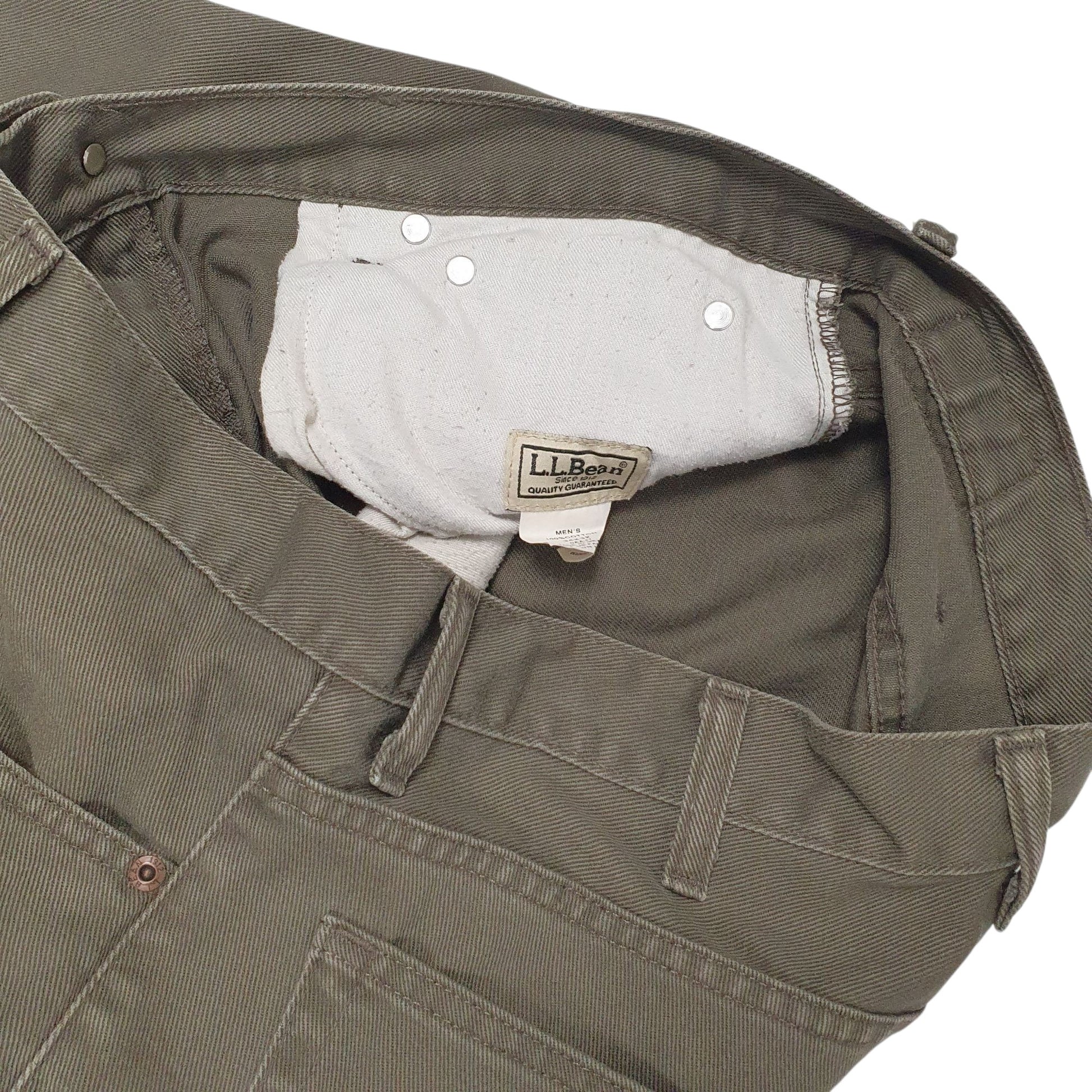 Mens Khaki L.L.Bean   Jeans