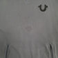 Mens Grey True Religion  Crewneck Jumper