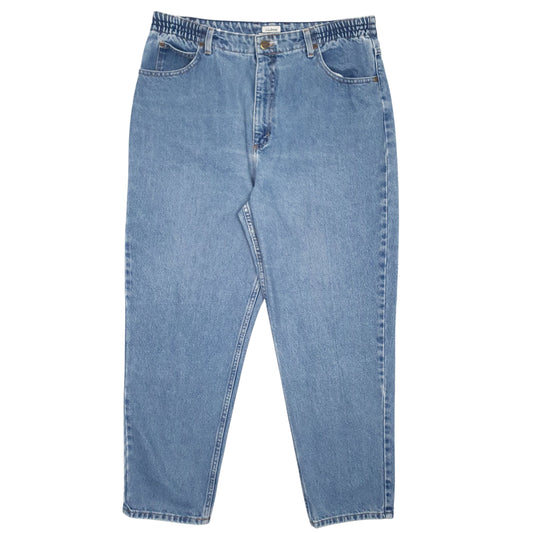 Womens Blue LL Bean  Original Fit JeansW34 L28