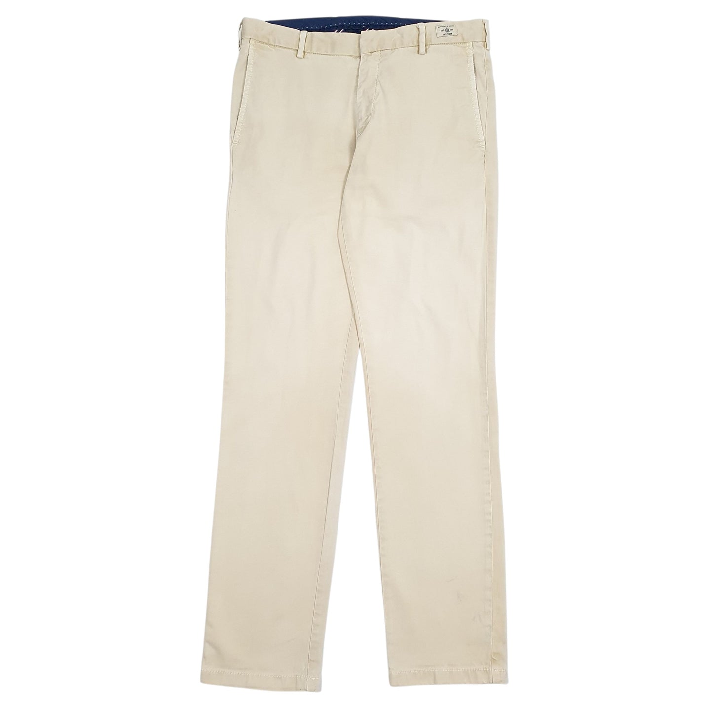 Mens Cream Tommy Hilfiger  Chino Trousers