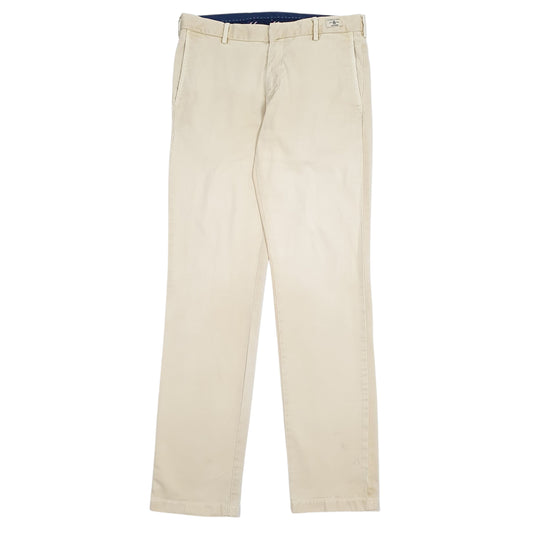 Mens Cream Tommy Hilfiger  Chino Trousers