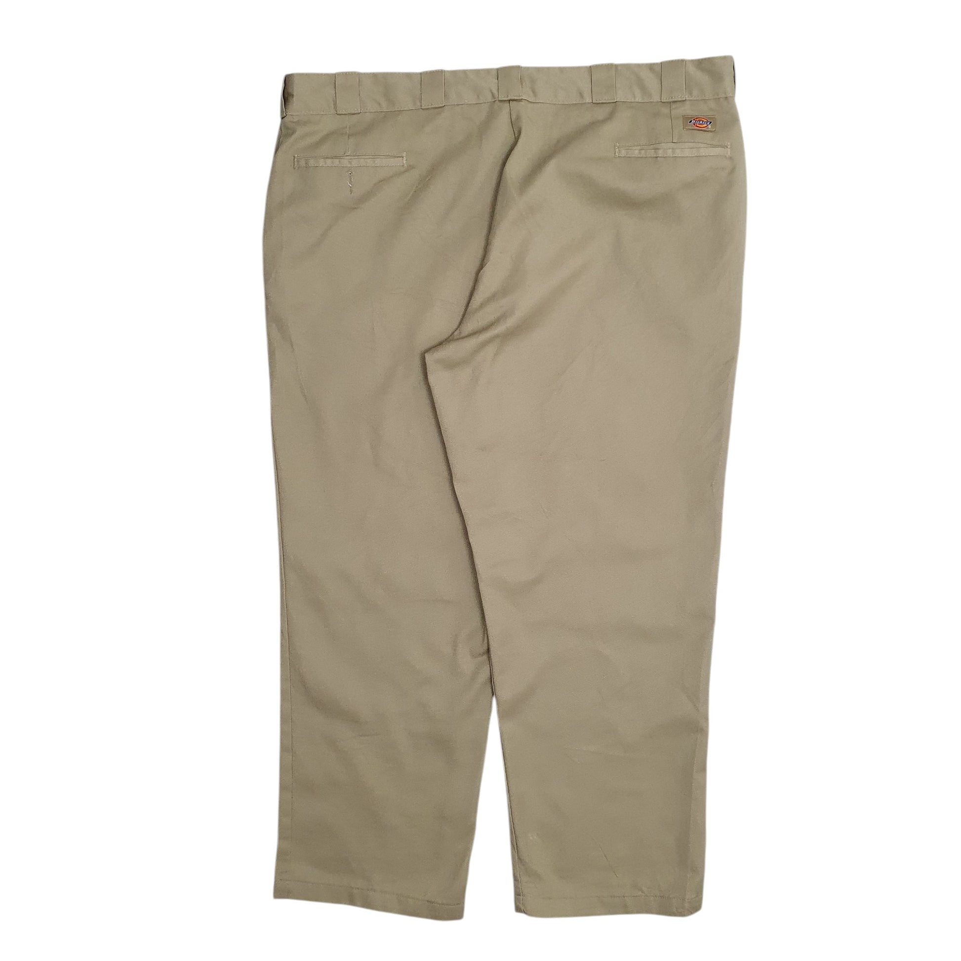Mens Beige Dickies 874 Original Fit Workwear  Trousers
