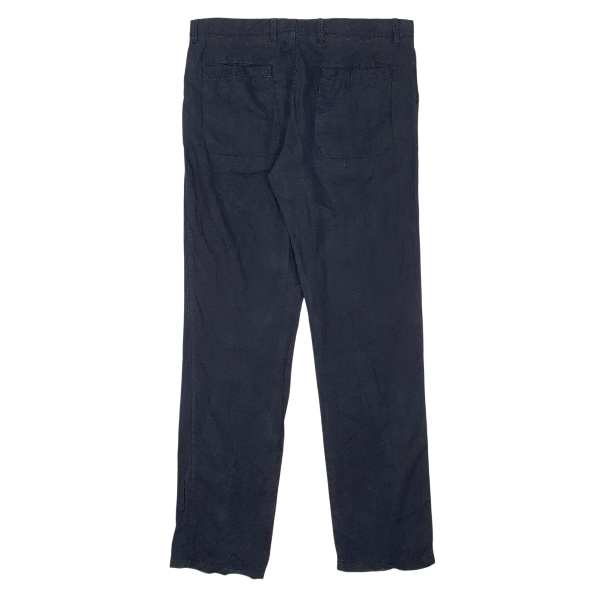Mens Navy Hugo Boss   Trousers