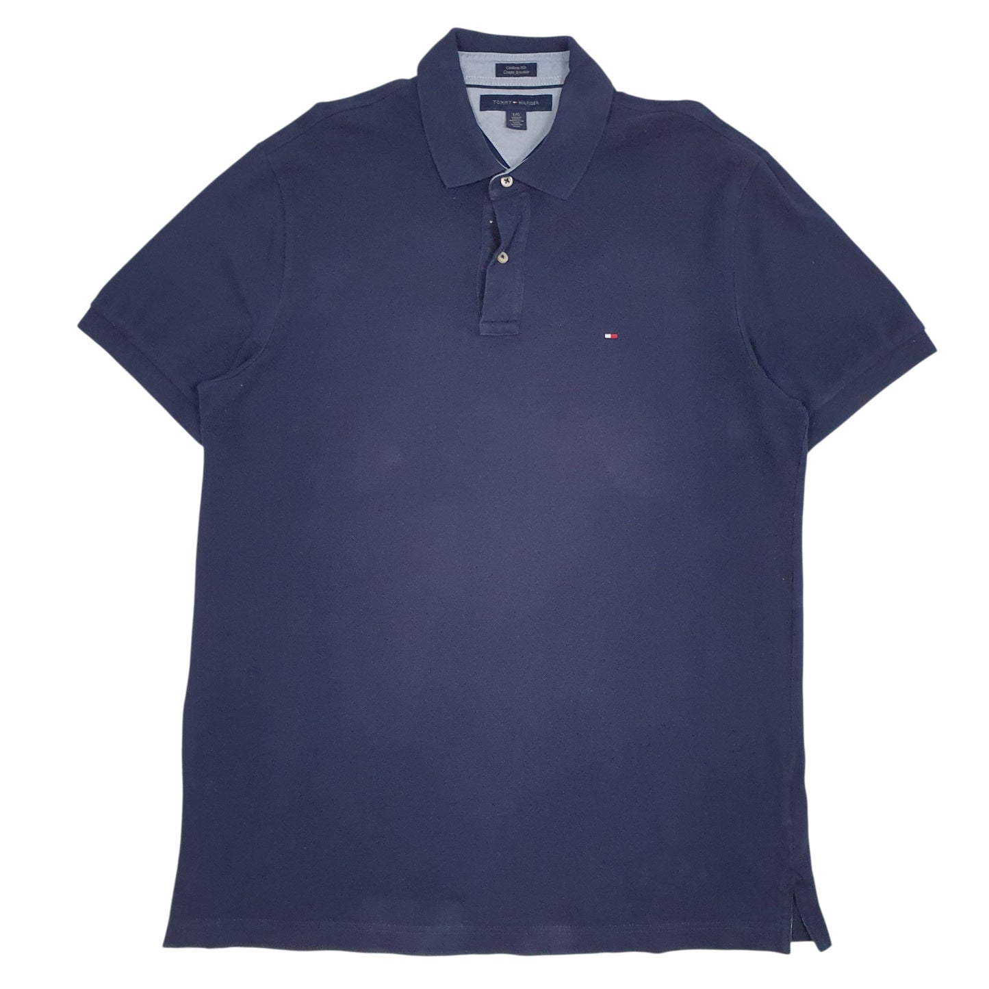 Mens Navy Tommy Hilfiger  Short Sleeve Polo Shirt