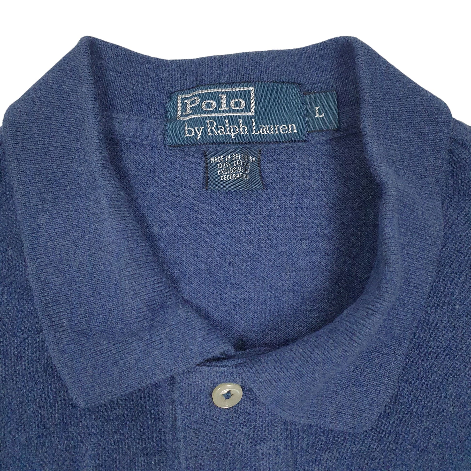 Mens Blue Polo Ralph Lauren   Polo Shirt