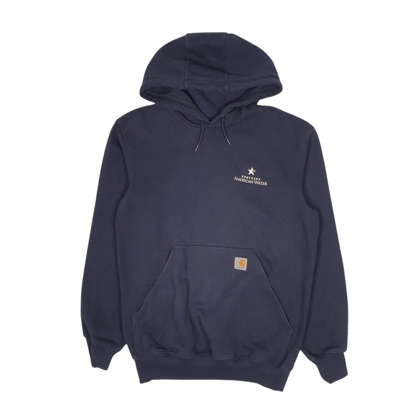 Mens Navy Carhartt Kentucky Water Hoodie Jumper